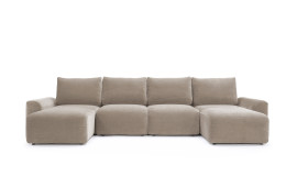 Norum Sofa Bed U-oblika – Chunky rokonasloni