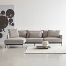 tenksom tokey sedežna garnitura v tkanini 764 sand grey