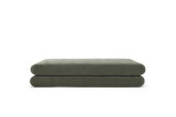 Circlus Daybed v zeleni tkanini 413 Esina Olive Green