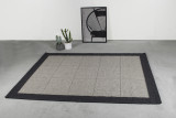 Casablanca Grid preproga HC Interior Rugs v celoti – brezčasna skandinavska preproga za sodoben dom
