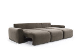 Norum Sofa Bed ležišče 145x240 cm temna tkanina 411