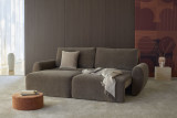 Norum Sofa Bed raztegnjen v ležišče 145x200 cm – postelja za vsakodnevno spanje
