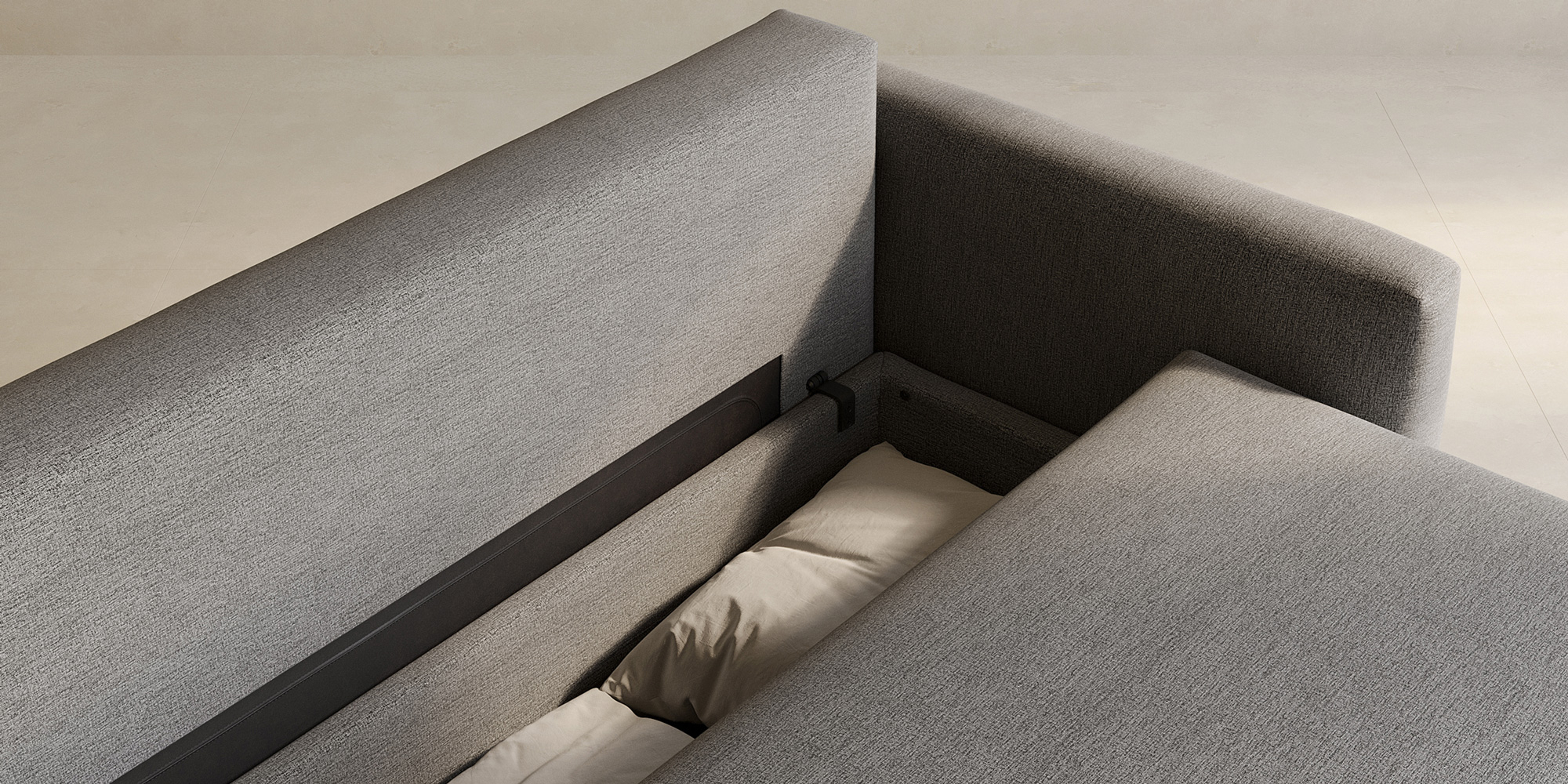Cone Sofa Bed Raztegljiv kavč Cone Sofa Bed v tkanini 282