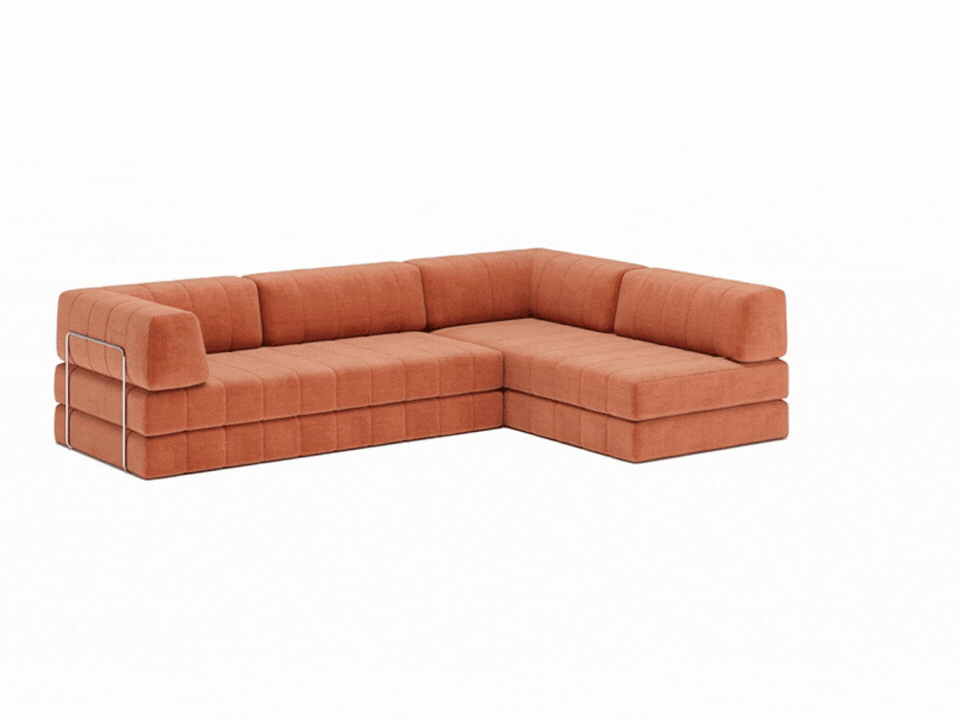 Cozy Pad C06 – transformacija v ležišče
