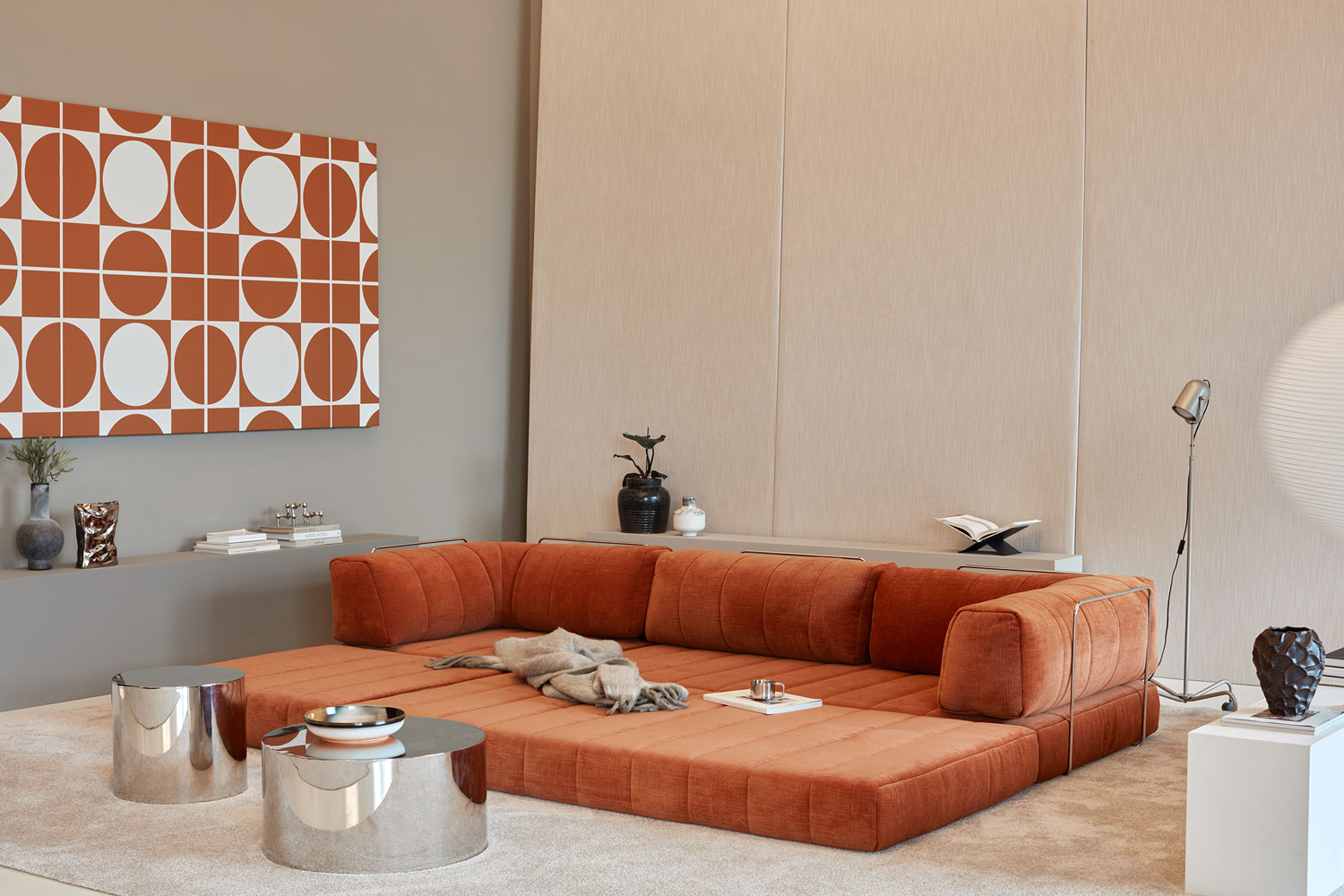CozyPad C07 raztegnjena modularna postavitev