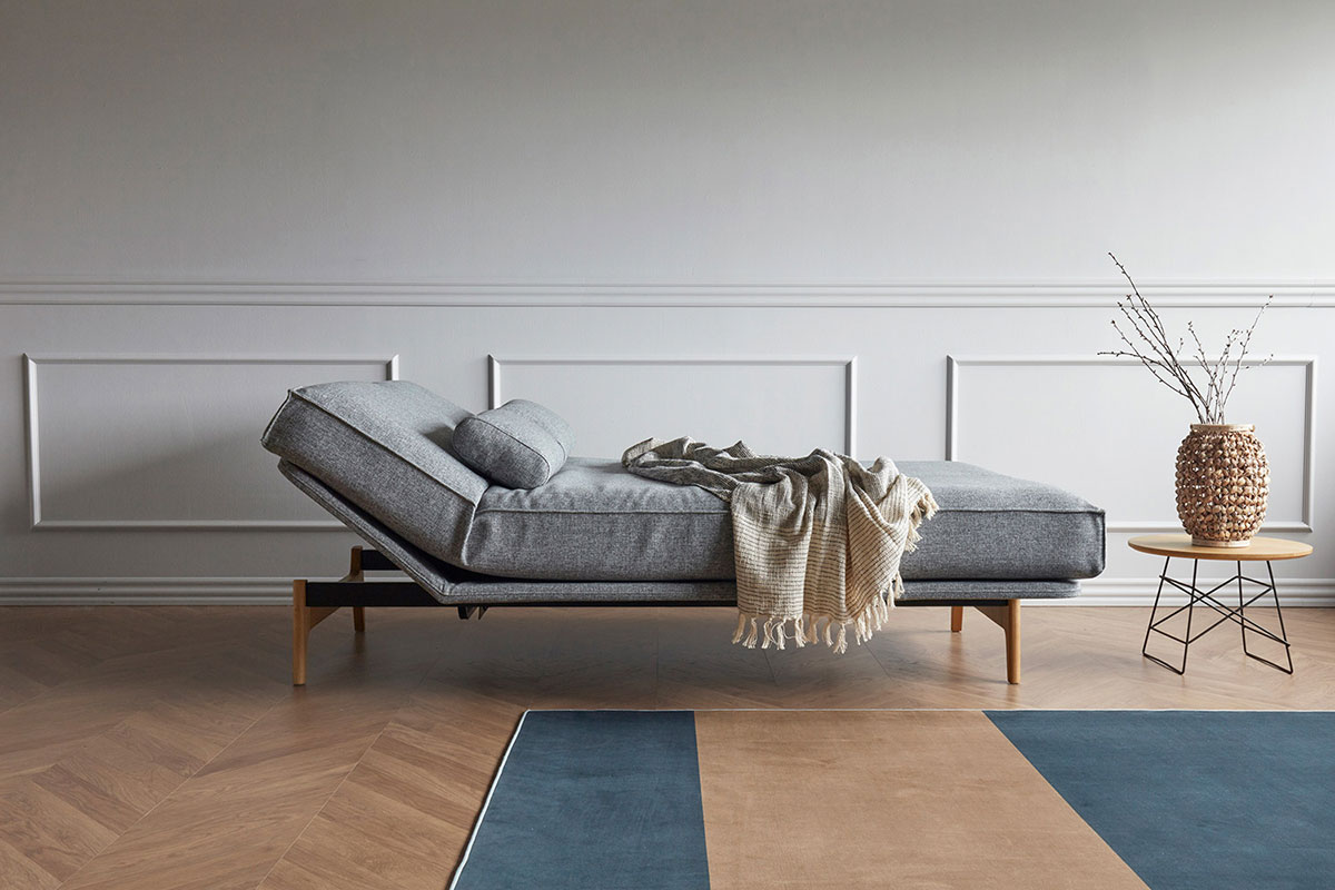 Aslak 120 Sofa Bed z nastavljivim naslonom za počivanje