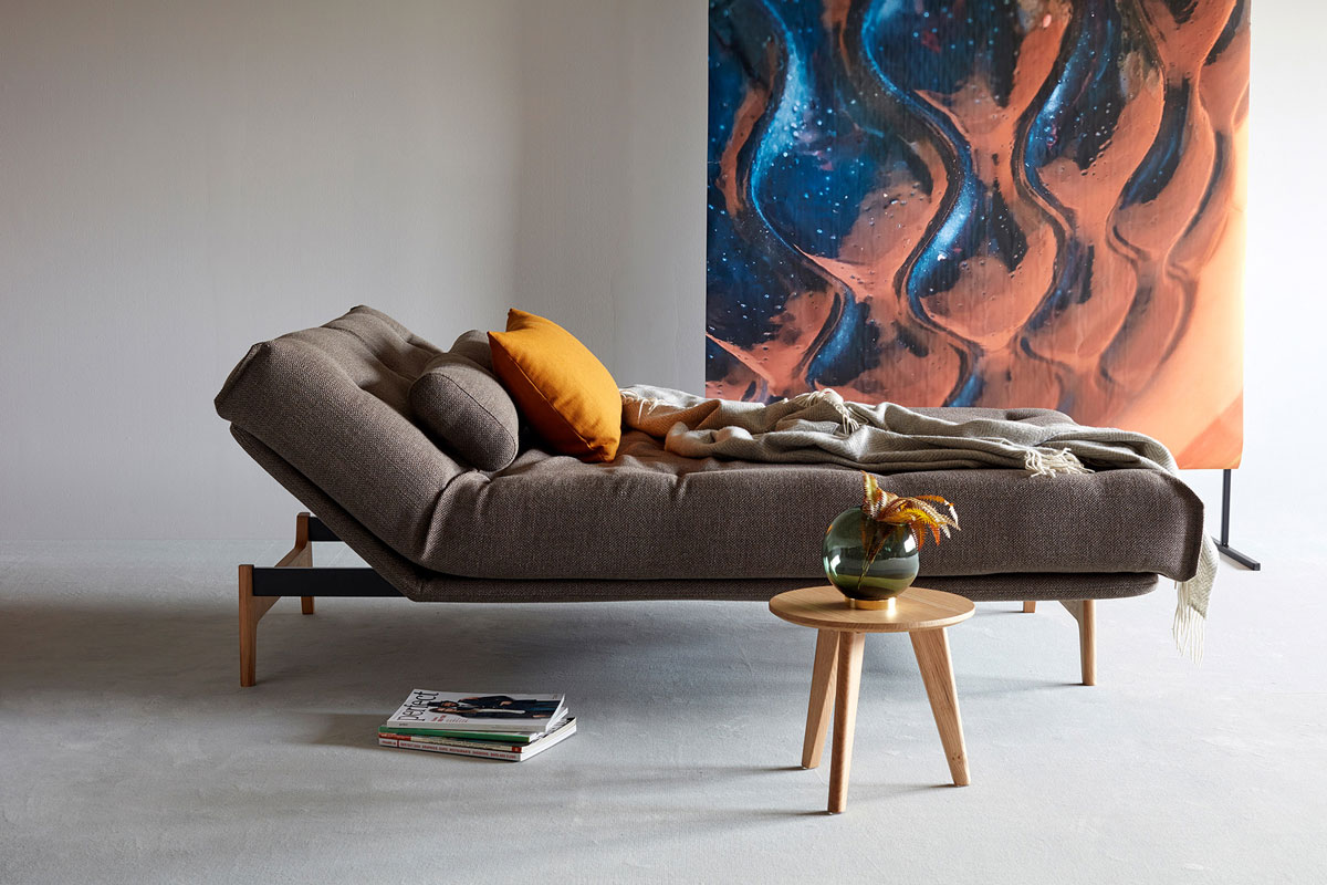 Aslak 140 Sofa Bed z nastavljivim naslonom za sproščanje