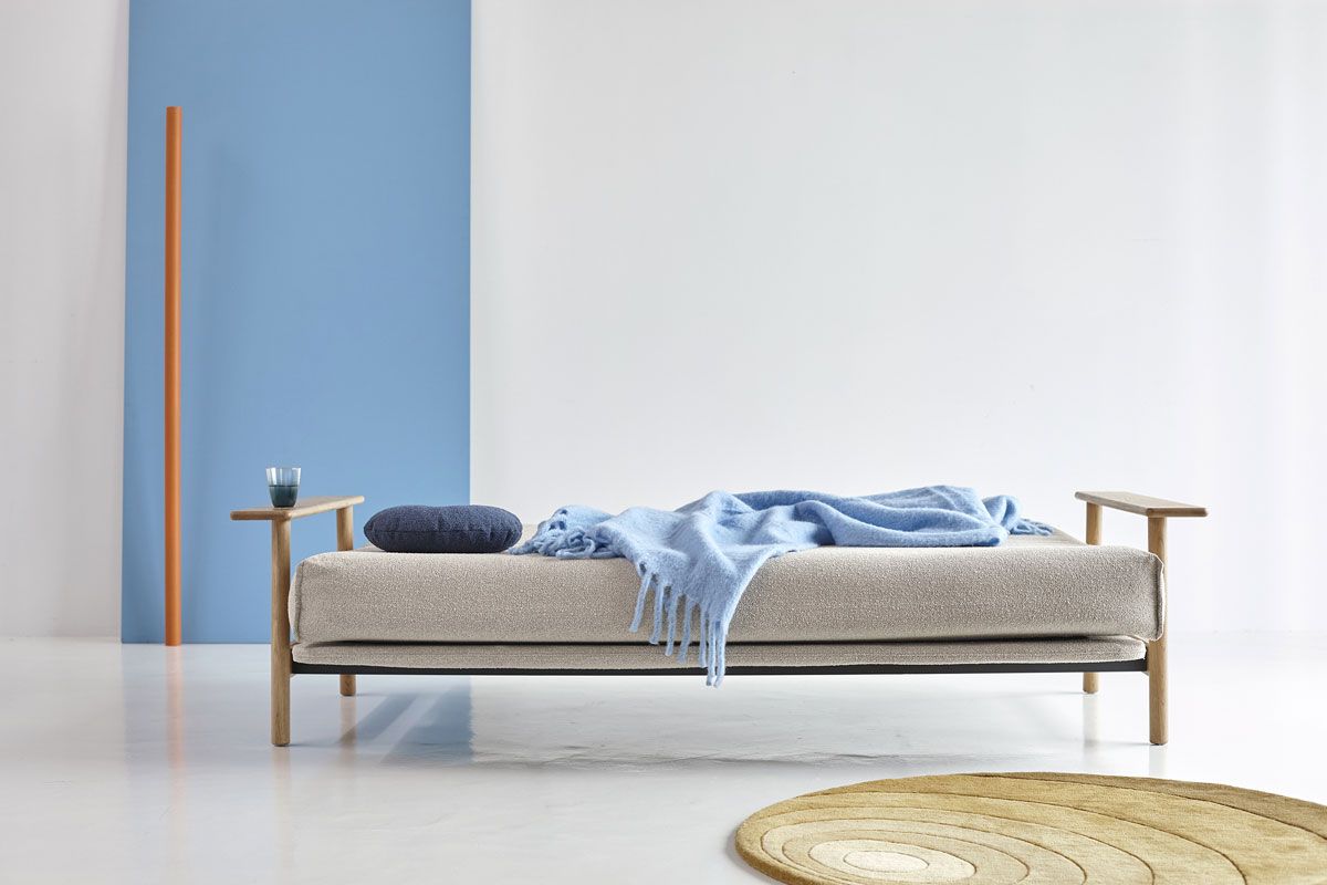 Balder 140 Sofa Bed raztegnjen v posteljo 140 x 200 cm