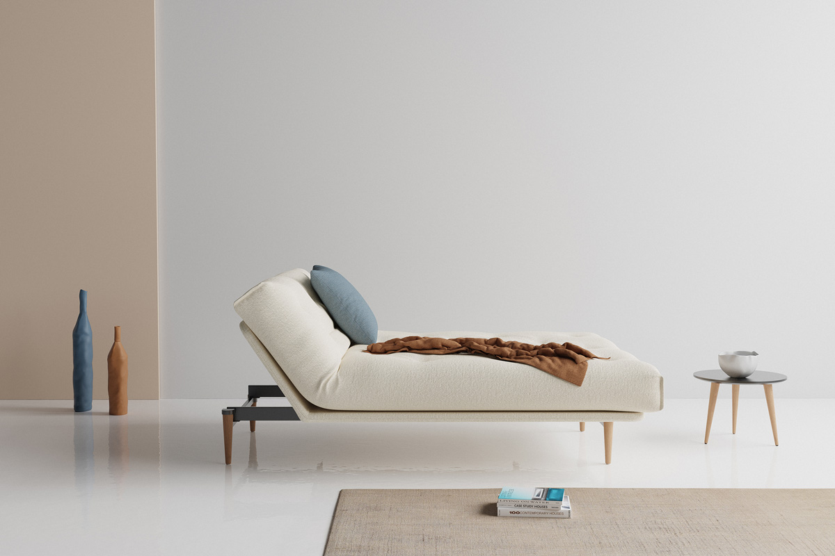 Colpus 140 Sofa Bed z nastavljivim naslonom za sproščanje