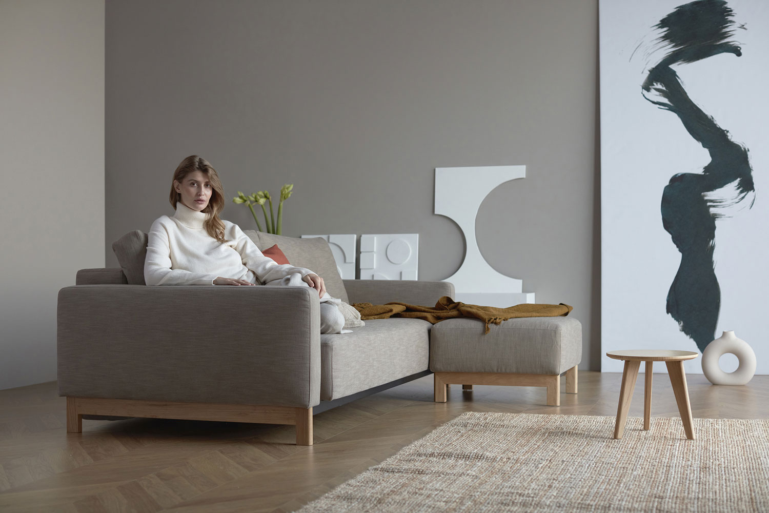 Pyxis D.E.L. raztegljivi kavč Innovation Living skandinavskega dizajna
