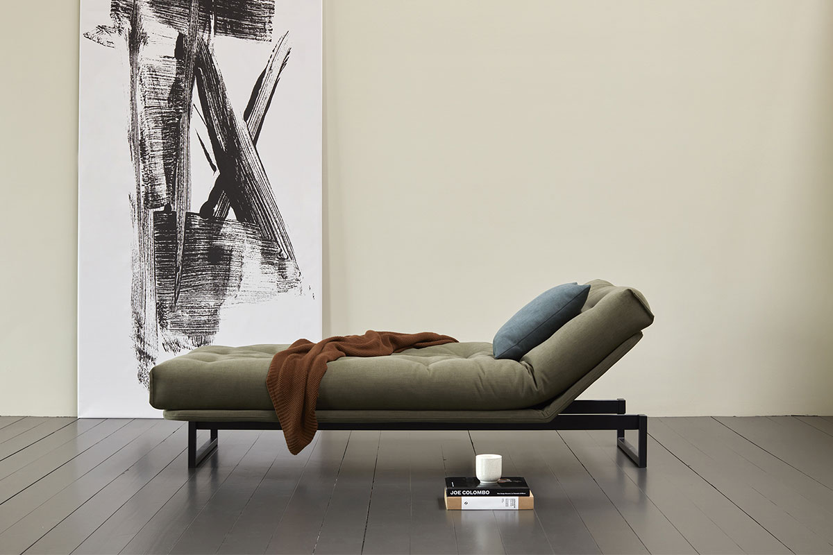 Fraction 120 Sofa Bed z nastavljivim naslonom za počivanje