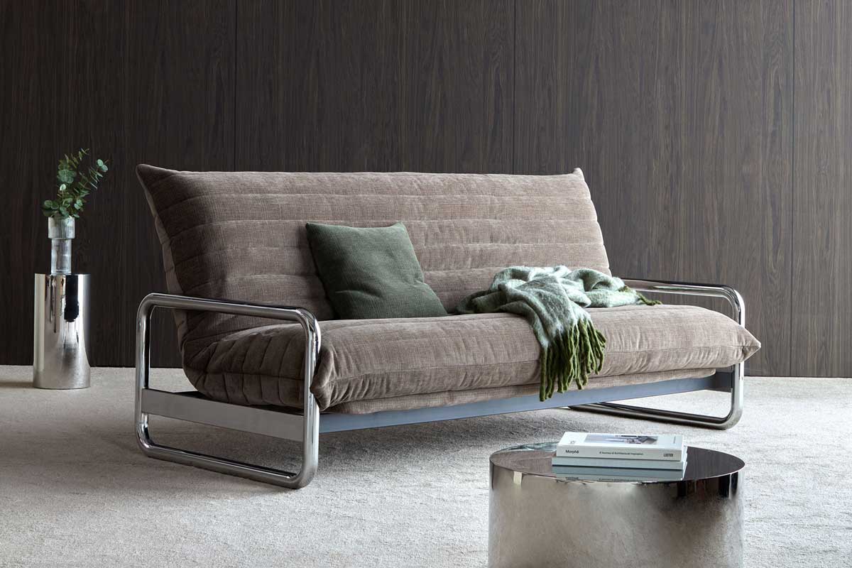 Lomira 140 Sofa Bed Quiltus kot moderna postelja 140 x 200 cm