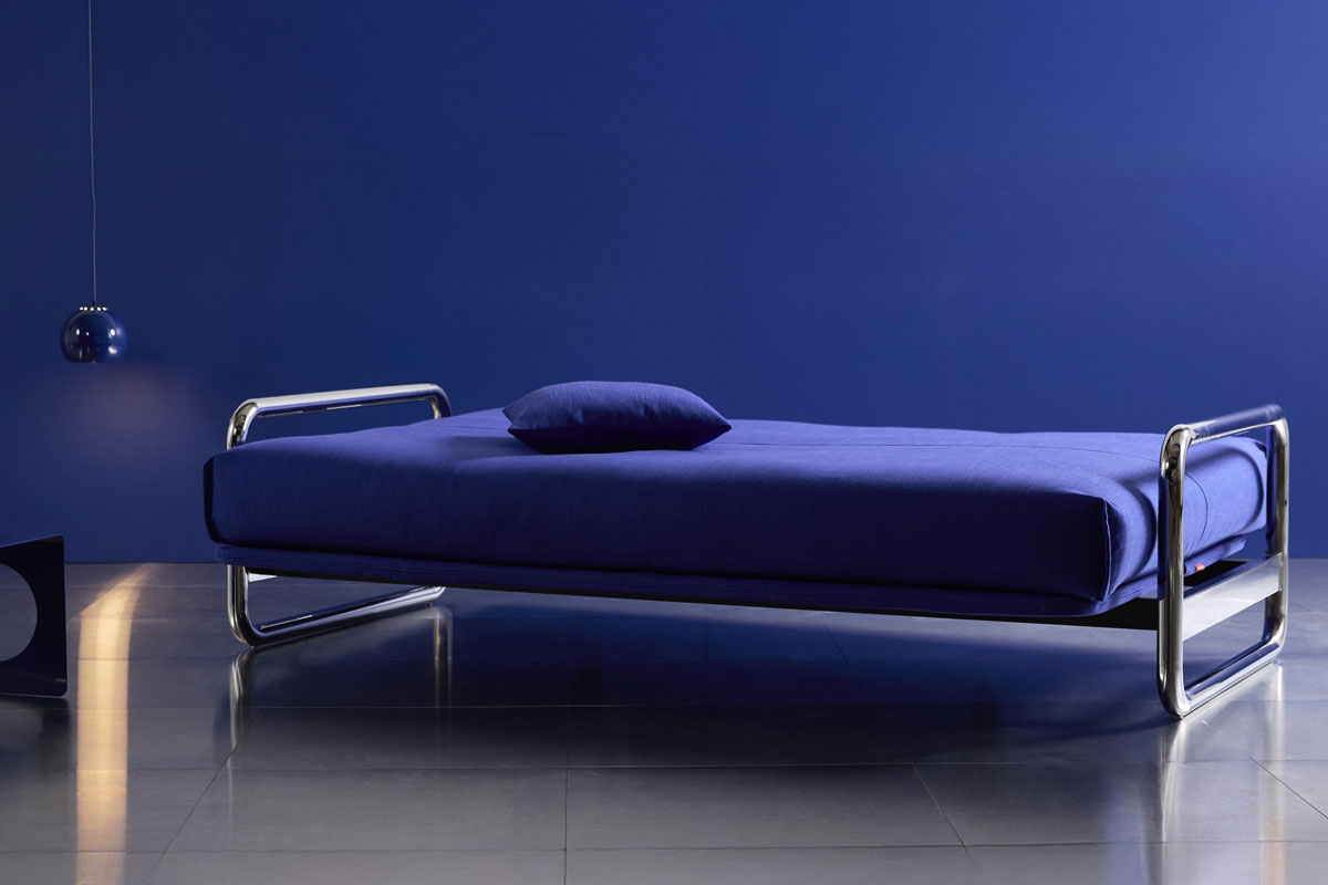 Lomira Sofa Bed raztegnjen kot postelja 140 x 200 cm