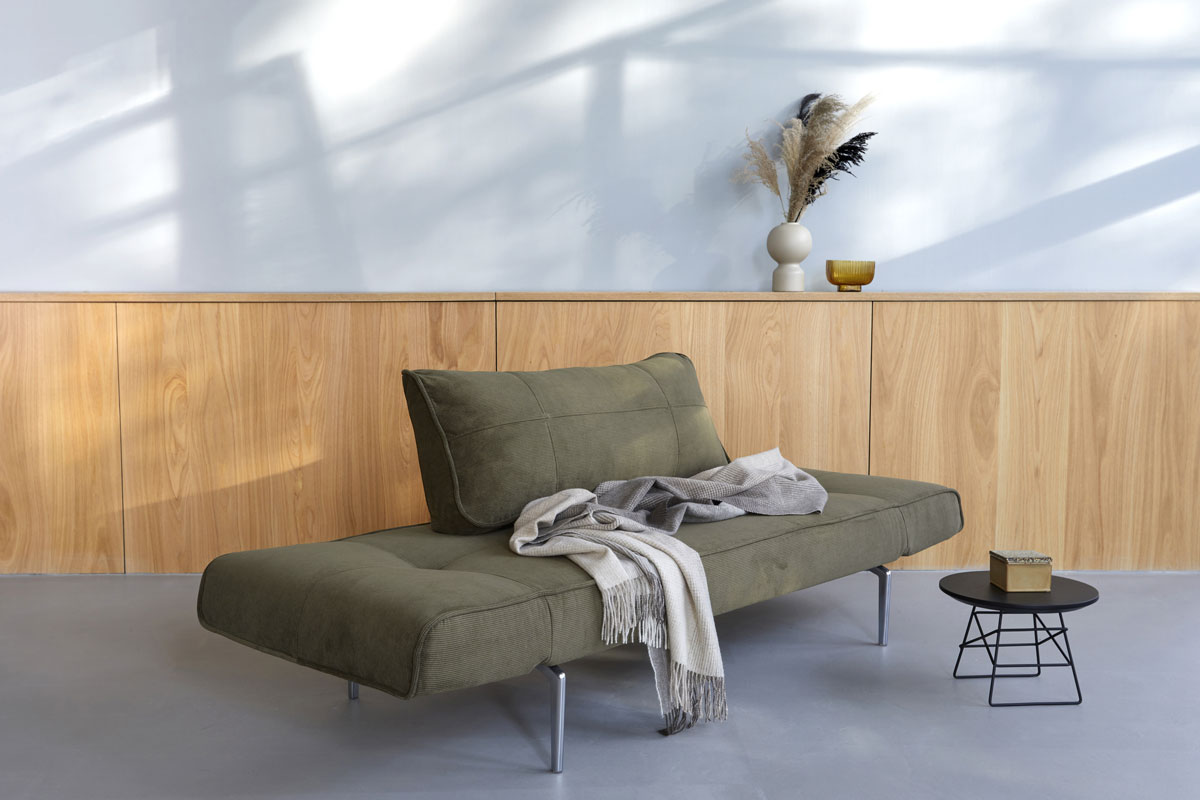 Zeal Daybed razporejen kot ležišče 70 x 200 cm z nizko silhueto
