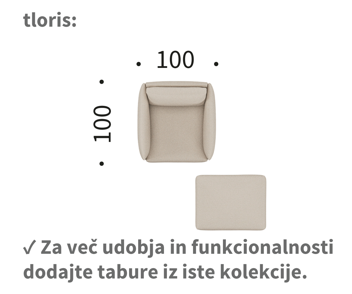 kayto A1 dimenzije kayto A1 fotelj