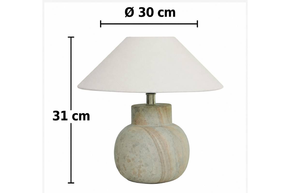 Dimenzije svetilke Pella Sandstone
